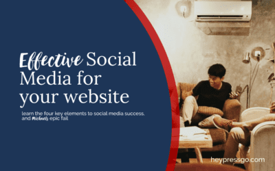Social Media for Website best approach
