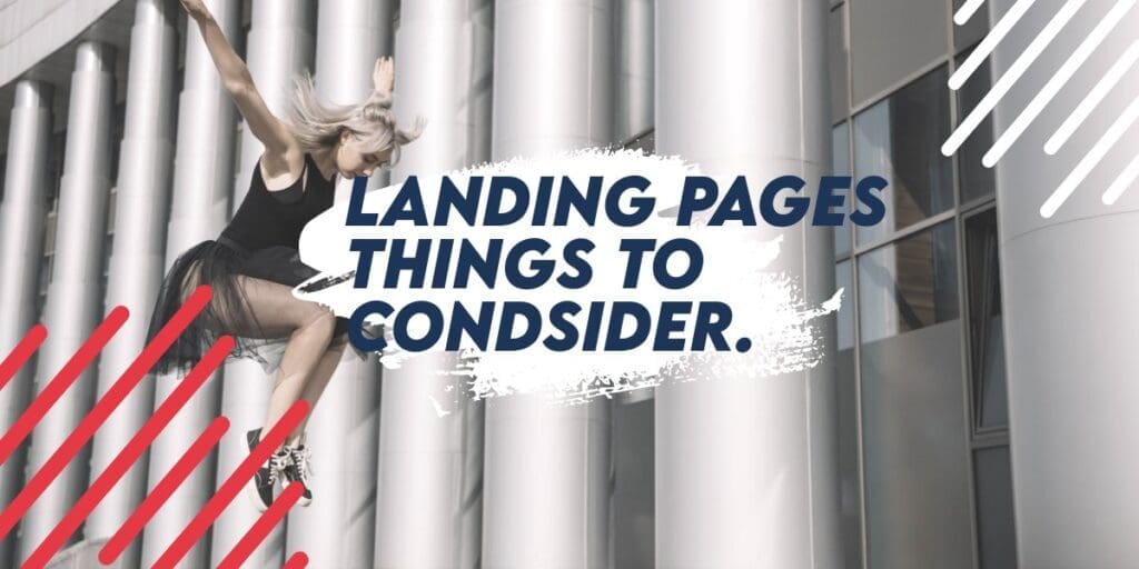 five tips for creating a landing page